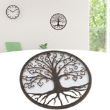 Metal Wall Art Tree Tree Shape Modern Minimalist Iron Tree Art Wall Decor Tree Wall Decor for Living Room Office Love Tree