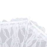 White Lace Parasol Umbrella J Handle Elegant Appearance Bridal Lace Umbrella for Wedding Party Decorations Prom - Extra Image