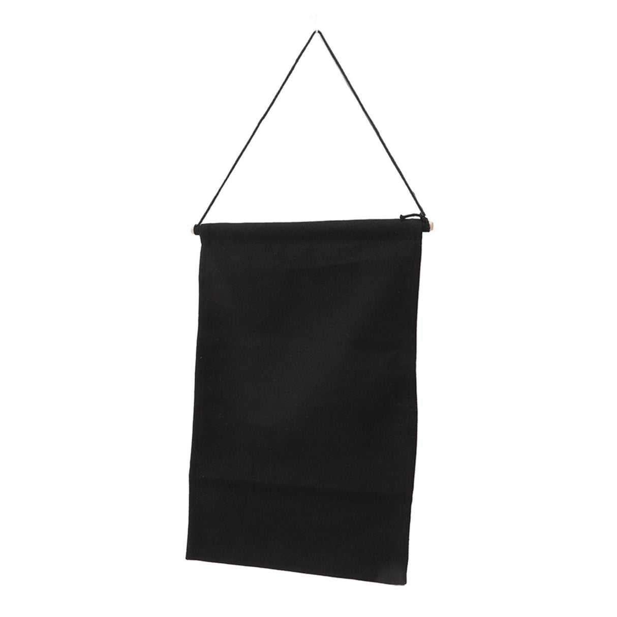 Brooch Storage Hanging Flag Multi Purpose Stylish Classic Pin Collection Organizers Banners for Home Office Dorm Black S 35x22.5cm 25cm(wooden Stick)