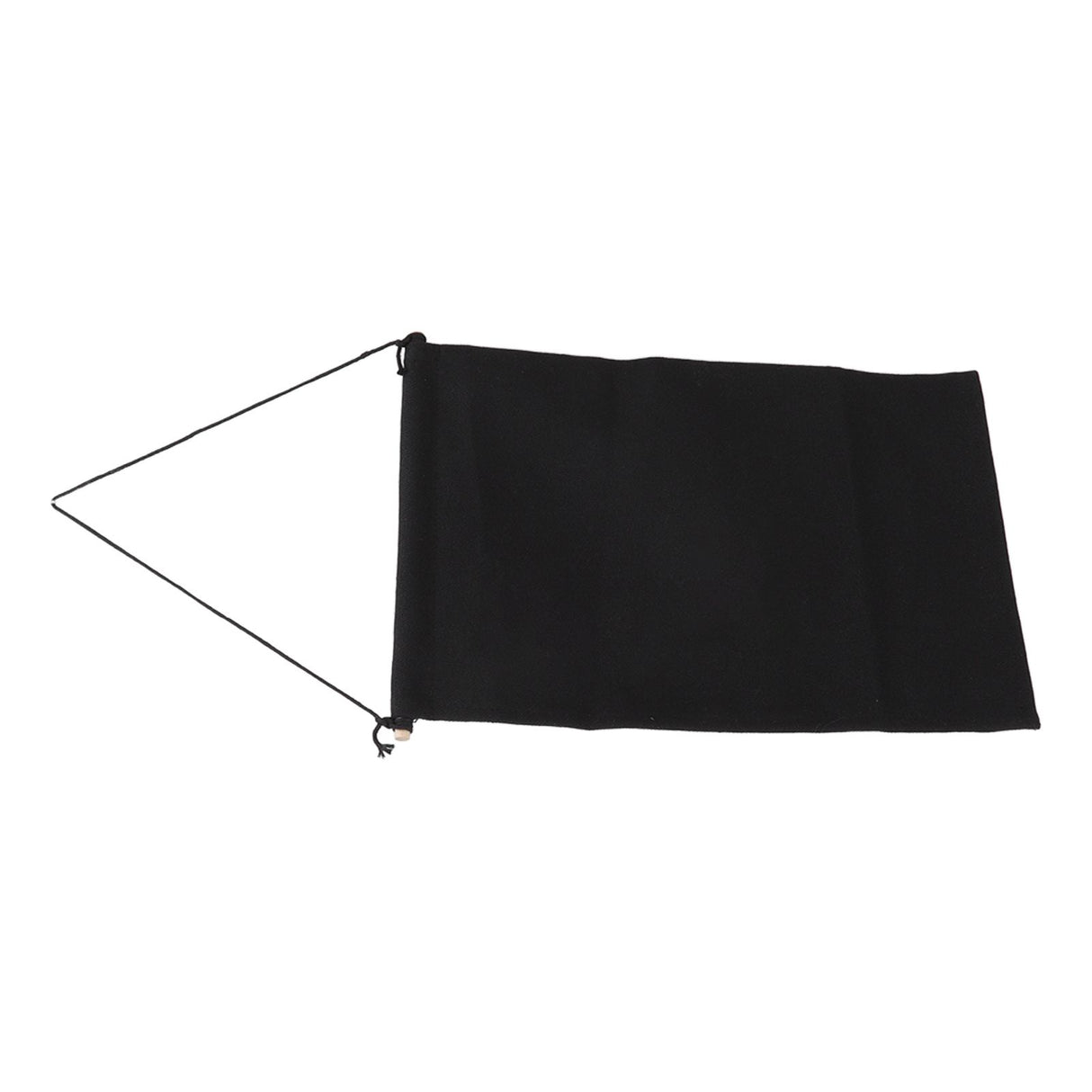 Brooch Storage Hanging Flag Multi Purpose Stylish Classic Pin Collection Organizers Banners for Home Office Dorm Black M 45.5x27.3cm 30cm(wooden Stick)