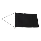 Brooch Storage Hanging Flag Multi Purpose Stylish Classic Pin Collection Organizers Banners for Home Office Dorm Black M 45.5x27.3cm 30cm(wooden Stick)