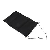 Brooch Storage Hanging Flag Multi Purpose Stylish Classic Pin Collection Organizers Banners for Home Office Dorm Black M 45.5x27.3cm 30cm(wooden Stick) - Low Angle