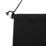 Brooch Storage Hanging Flag Multi Purpose Stylish Classic Pin Collection Organizers Banners for Home Office Dorm Black M 45.5x27.3cm 30cm(wooden Stick) - Extra Image