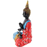 Thai Reclining Buddha Statue Ornament Positive Energy Handcrafted Resin Buddhist Figurine for Home Decoration