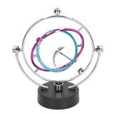 Perpetual Motion Toy Innovative Large Circle Dolphin Perpetual Swing Toy for Home Office