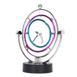 Perpetual Motion Toy Innovative Large Circle Dolphin Perpetual Swing Toy for Home Office - Rear View