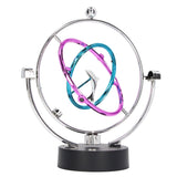 Perpetual Motion Toy Innovative Large Circle Dolphin Perpetual Swing Toy for Home Office - Close-Up Angle