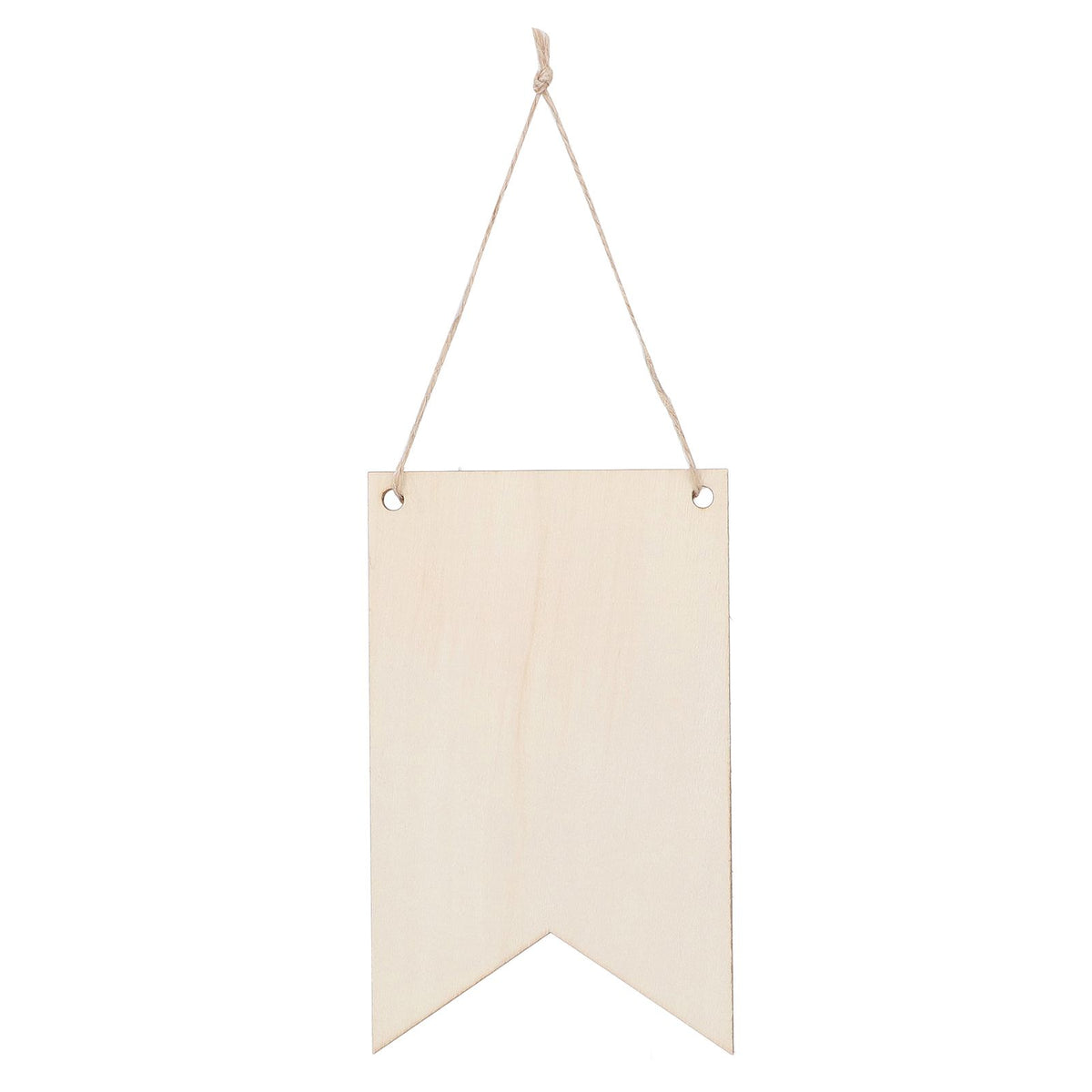 48Pcs Unfinished Hanging Wood Sign Poplar Plywood Blank Wooden Plaque with Ropes for Pyrography Painting Writing