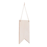 48Pcs Unfinished Hanging Wood Sign Poplar Plywood Blank Wooden Plaque with Ropes for Pyrography Painting Writing - Low Angle