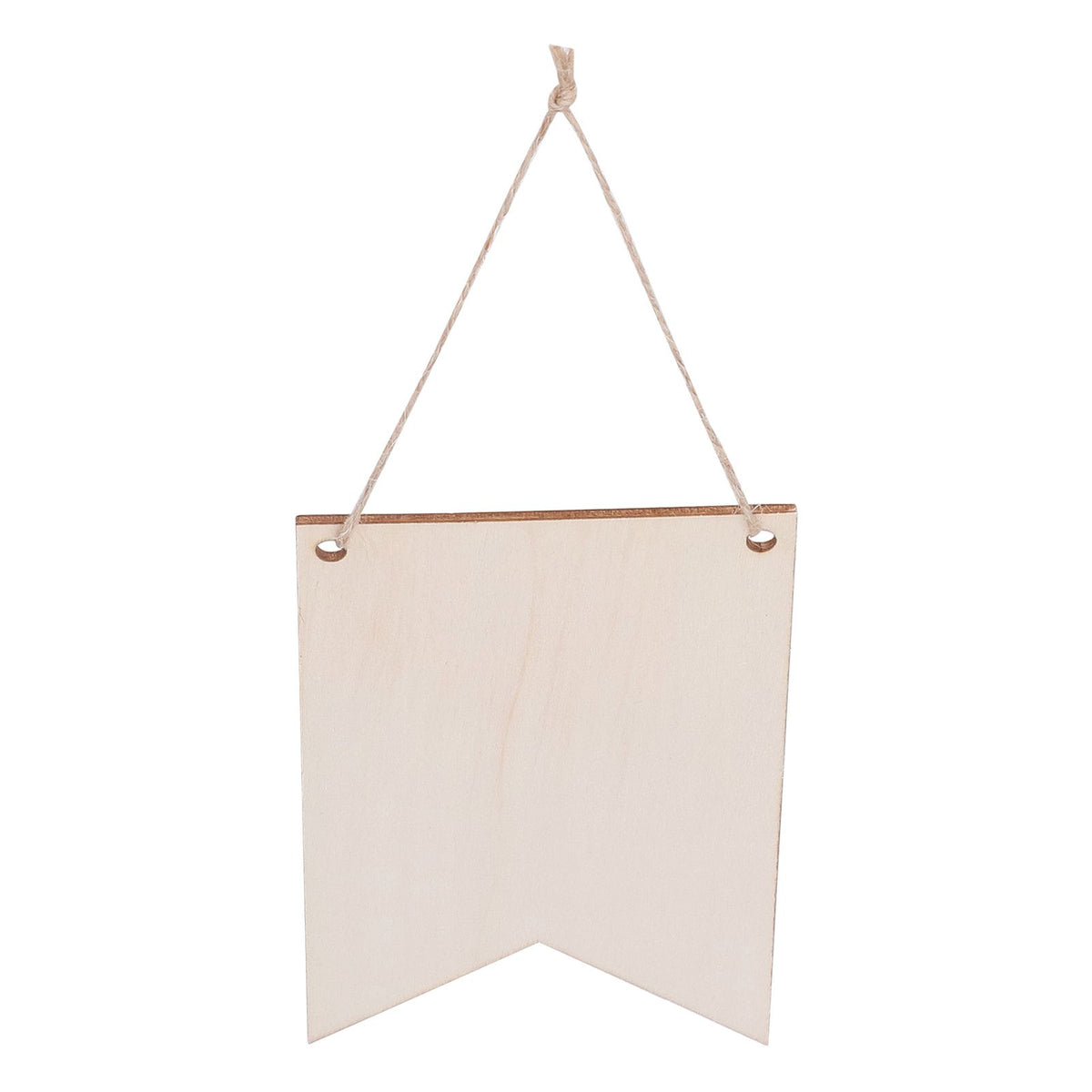 48Pcs Unfinished Hanging Wood Sign Poplar Plywood Blank Wooden Plaque with Ropes for Pyrography Painting Writing