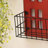 Wall Storage Shelves Hand Made Wood House Shape Wall Mounted Shelf for Bedroom Living Room Red