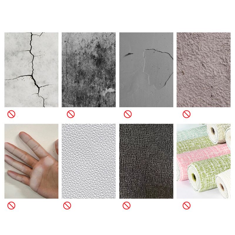 3D Brick Wall Stickers Self Adhesive Waterproof Prevent Collision DIY Faux Foam Brick Wall Panels for Bedroom Kitchen Standard 2.5mm/0.1in White