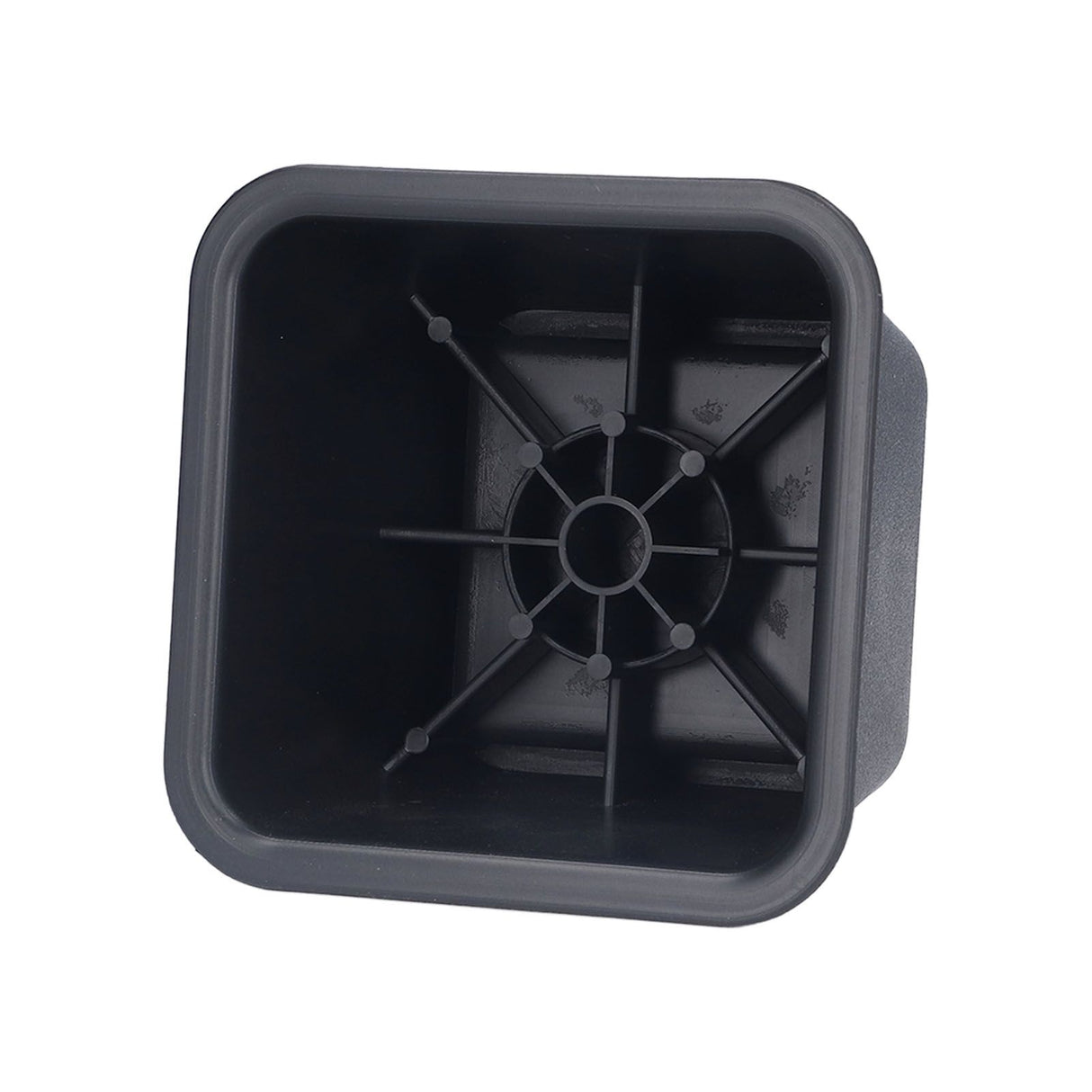 6Pcs 3 Inch Trapezoid Furniture Risers Sofa Leg Pads for Bed Table Cabinet Sofa Feet Black