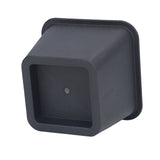6Pcs 3 Inch Trapezoid Furniture Risers Sofa Leg Pads for Bed Table Cabinet Sofa Feet Black - Extra Image