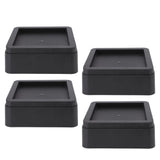 4Pcs Furniture Risers Plastic 2inch Chair Table Leg Protector Home Accessories for Bed Couch Sofa - Front View
