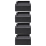 4Pcs Furniture Risers Plastic 2inch Chair Table Leg Protector Home Accessories for Bed Couch Sofa - Side View