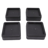 4Pcs Furniture Risers Plastic 2inch Chair Table Leg Protector Home Accessories for Bed Couch Sofa - 45-Degree Angle