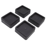 4Pcs Furniture Risers Plastic 2inch Chair Table Leg Protector Home Accessories for Bed Couch Sofa - Close-Up Angle