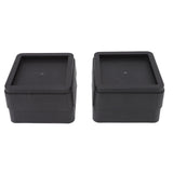 4Pcs Furniture Risers Plastic 2inch Chair Table Leg Protector Home Accessories for Bed Couch Sofa - Low Angle
