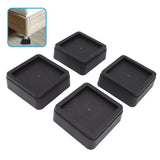 4Pcs Furniture Risers Plastic 2inch Chair Table Leg Protector Home Accessories for Bed Couch Sofa - Extra Image