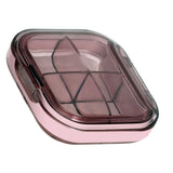 Portable Mini Pill Case Travel Dispensing Pill Organizer Household Food Grade Sealed Storage Medicine Box Small Transparent Pink