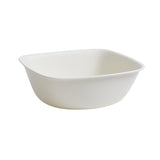 Household Plastic Wash Basin Dormitory Cute Square Laundry Basin Washbasin for Dishing Small White