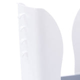 Plastic Garbage Can Expandable Trash Bag Holder Large Capacity for Kitchen Bathroom Pale Grey