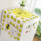 Cotton Linen Dust Protection Cover Fabric Cloth Waterproof General Cover Towel for Home Appliance GB278 45x140 Refrigerator Washing Machine