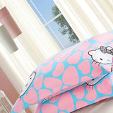 Pillow Case Pillowslip Pillowcase Cover Cotton Soft Comfortable for Family Friends Kitten 1Pcs Pillow Case - Side View