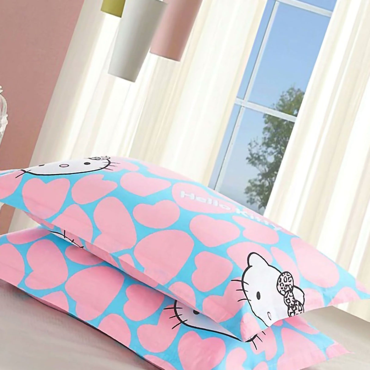 Pillow Case Pillowslip Pillowcase Cover Cotton Soft Comfortable for Family Friends Kitten 1Pcs Pillow Case