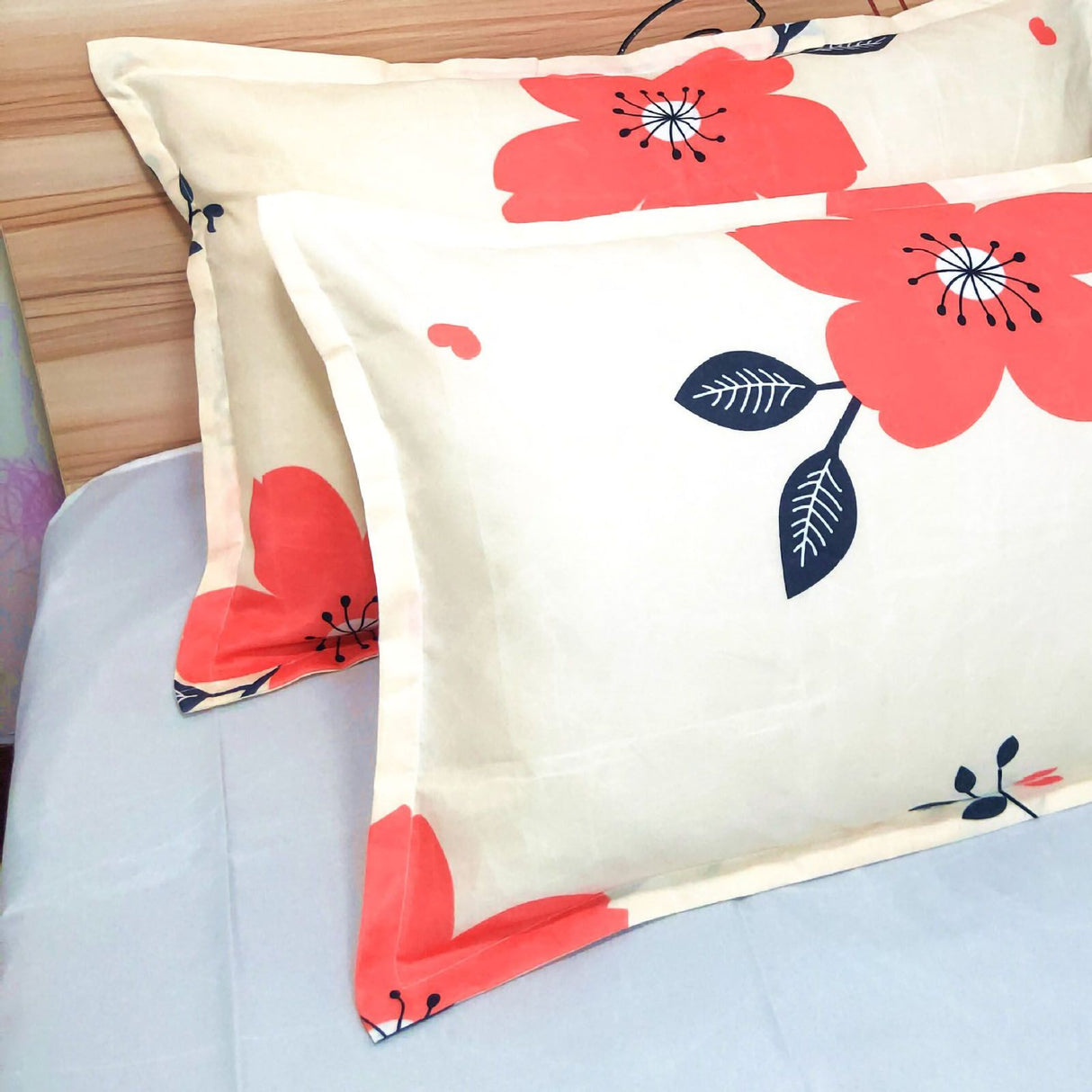 Pillow Case Pillowslip Pillowcase Cover Cotton Soft Comfortable for Family Friends Sakura 1Pcs Pillow Case