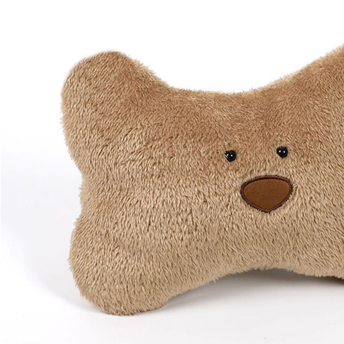 Car Pillow Cute Bear Style Plush Material Soft Comfortable Relieving Stress Car Interior Supplies for Drivers Arm Bear Headrest Brown