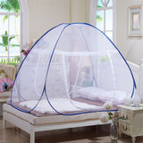 Mosquito Net Breathable Folding Design Portable Quick Installation for Home Travel Camping Single Door with Bottom 150x200x150cm/59.1x78.7x59.1in