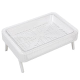 Kitchen Shelf Organizer Household Cup Storage Desktop Multi Function Cup Drying Rack for Office