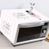 Microwave Cover Cloth Oven Cute Dust Proof Shiled Universal Oil Proof Nordic Style Simple Parts Princess 35x100cm