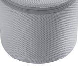 Underwear Wash Bag Bracket Mesh Zipper Underwear Bra Laundry Bag for Machine Washing Grey Fabric Grey Zipper