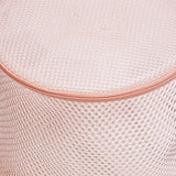 Underwear Wash Bag Bracket Mesh Zipper Underwear Bra Laundry Bag for Machine Washing Dusty Pink Fabric Dusty Pink Zipper