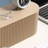 Cable Organizer Box Large Capacity Durable ABS Detachable Cover Insulated Cord Management Box for PC TV Appliances Light Coffee Small Size - Top-Down View