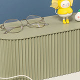 Cable Organizer Box Large Capacity Durable ABS Detachable Cover Insulated Cord Management Box for PC TV Appliances Greyish Green Large Size