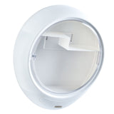 Wall Mounted Makeup Storage Box Oval Shape Waterproof Moistureproof Cosmetic Box Makeup Storage Case 02 - Top-Down View