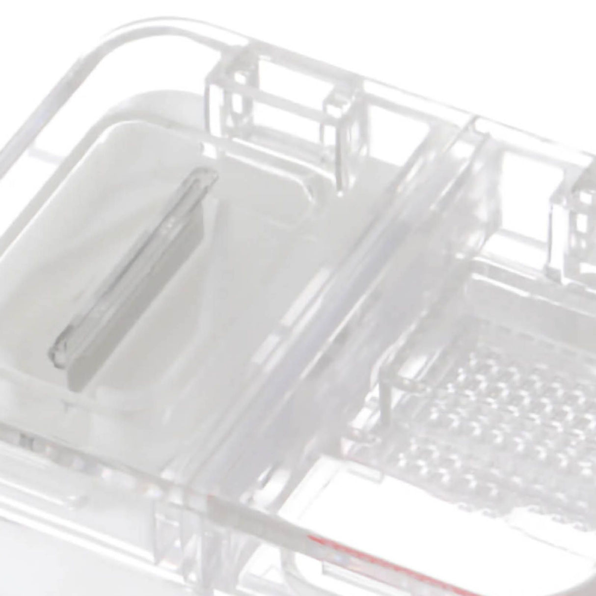 Portable Dispense Medicine Box Mini Small Pill Case Cutting Grinding Medicine Sealed Medicine Storage Box White
