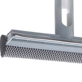 3 In 1 Window Cleaner Scraper Disassemble Rod Shower Glass Squeegee with Water Spray Bottle Blue