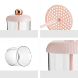 Face Foam Maker Portable Cleansing Foaming Cup Reusable Whip Bubble Maker for Travel Pink Gold