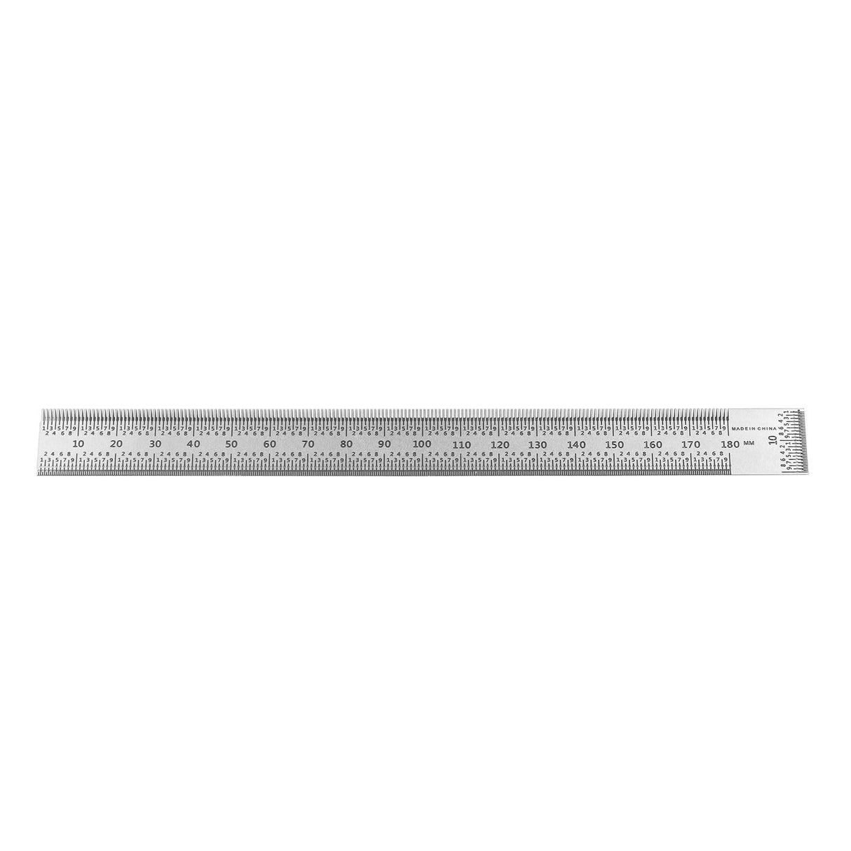Woodworking Right Angle Ruler High Accuracy Hole Scribing Ruler 180mm Line Marking Gauge Tool for Carpenter