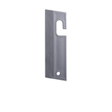 Countertop Water Scraper Bathroom Glass Wiper Cleaning Shower Squeegee Household Cleaning Tools Grey - Side View