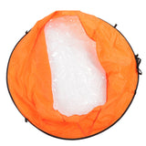 Foldable Kayak Boat Wind Sail EVA Reduced UV Radiation Portable Downwind Wind Paddle Sail for Outdoor Sport Orange