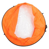 Foldable Kayak Boat Wind Sail EVA Reduced UV Radiation Portable Downwind Wind Paddle Sail for Outdoor Sport Orange