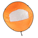 Foldable Kayak Boat Wind Sail EVA Reduced UV Radiation Portable Downwind Wind Paddle Sail for Outdoor Sport Orange - Extra Image