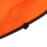 Foldable Kayak Boat Wind Sail EVA Reduced UV Radiation Portable Downwind Wind Paddle Sail for Outdoor Sport Orange - Extra Image