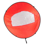 Foldable Kayak Boat Wind Sail EVA Reduced UV Radiation Portable Downwind Wind Paddle Sail for Outdoor Sport Red